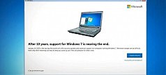 Последнее обновление Windows 7 напоминает о прекращении поддержки